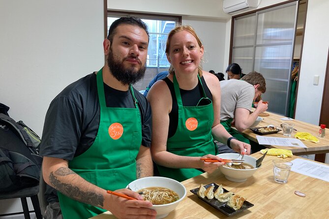 Ramen and Gyoza Cooking Class in Osaka Dotonbori - Cooking Class Details Revealed