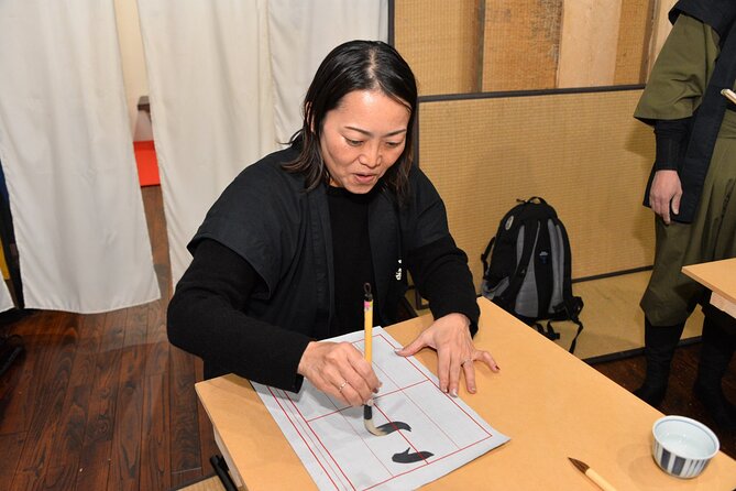 Shodo (Calligraphy) as Shinobi Samurai Culture in Tokyo, 90-min