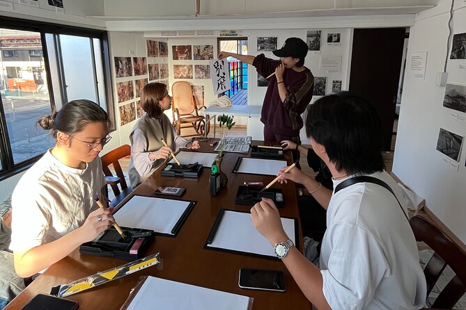 Calligraphy Class for Beginners in a Century-old Japanese House - Discover Beppus Hidden Gem