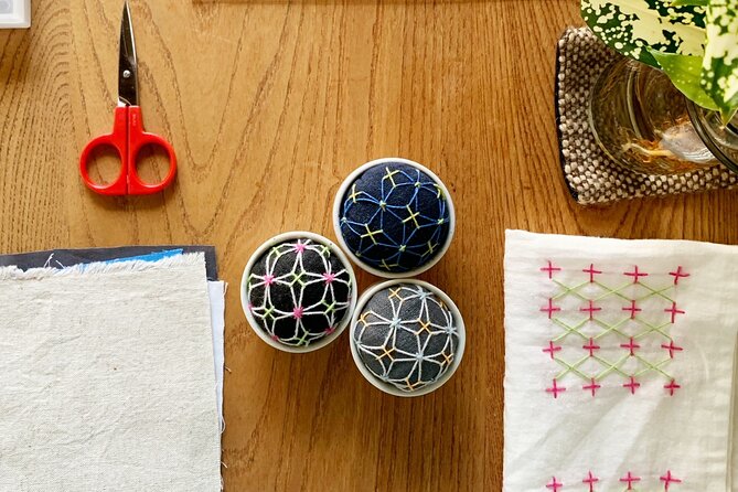 Enjoy Making Sashiko Needle Mountain (Japanese Embroidery) - Preparing for the Class