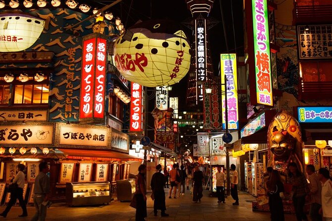 Tour and Food Tour in Osaka With Goverment Guide All Incluided - All-Inclusive Tour Benefits