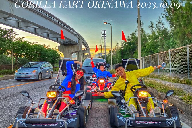 2-Hour Private Gorilla Go Kart Experience in Okinawa - Driver Requirements and Safety