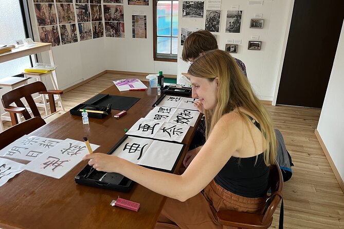 Calligraphy Class for Beginners in a Century-old Japanese House - Unwind in a Century-Old House