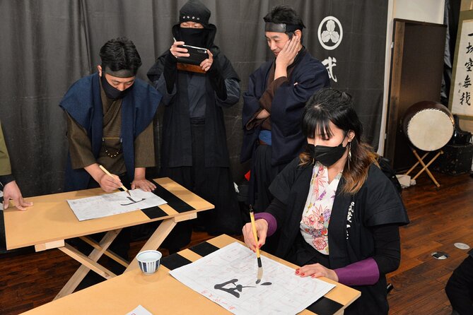 Shodo (Calligraphy) as Shinobi Samurai Culture in Tokyo, 90-min - Mastering the Brush Strokes