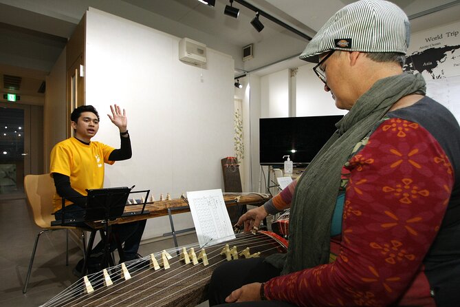 Experiential Lesson of the Japanese Instrument Koto - Meeting the Koto Master