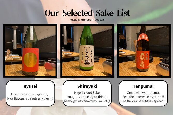 Small Group Guided Sake Tasting Experience in Tsukiji, Near Ginza - Reviews From Past Travelers