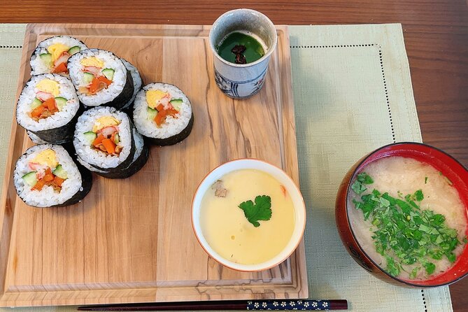 Sushi Roll and Side Dish Cooking Experience in Tokyo - Pricing and Special Deals