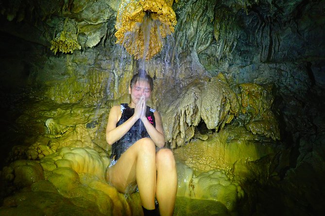 [Okinawa Miyako] [1 Day] Pumpkin Limestone Caving & Sea Turtle Snorkeling - Pumpkin Limestone Caving Experience