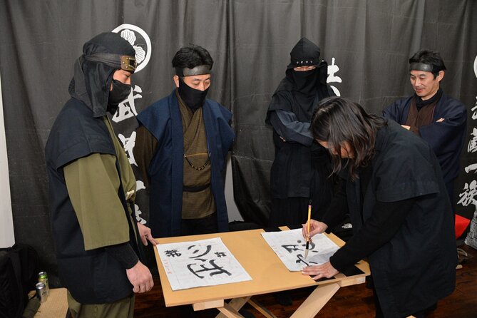 Shodo (Calligraphy) as Shinobi Samurai Culture in Tokyo, 90-min - Embracing the Samurai Spirit