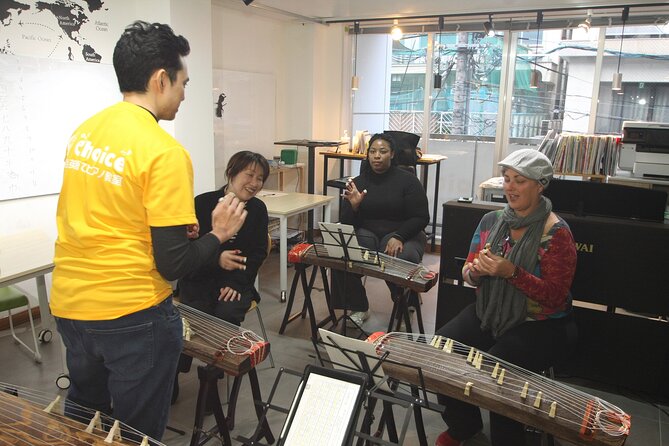 Experiential Lesson of the Japanese Instrument Koto - Just The Basics