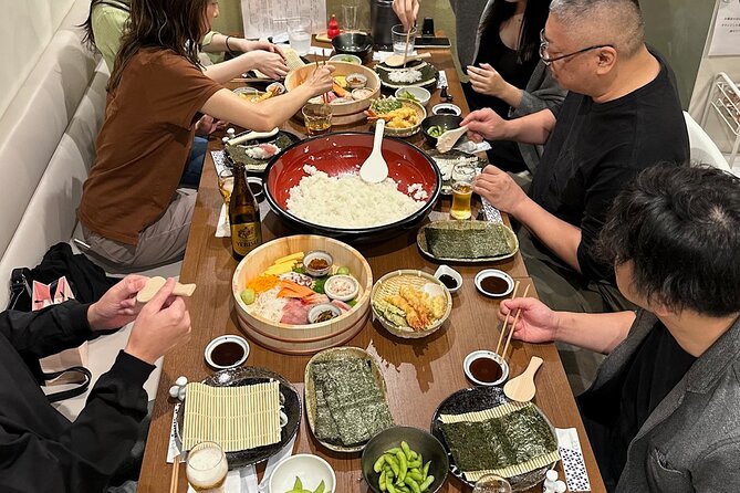 Recommended! [Hand-Rolled Sushi Experience] Is a Standard at Japanese Celebrations, and Can Be Enjoyed for Dinner or Lunch! ! - Just The Basics